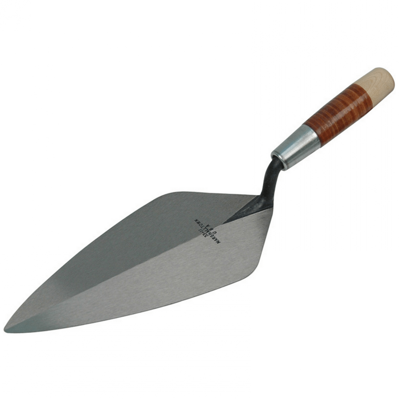 PermaShape® Narrow London Brick Trowel w/Leather Handle